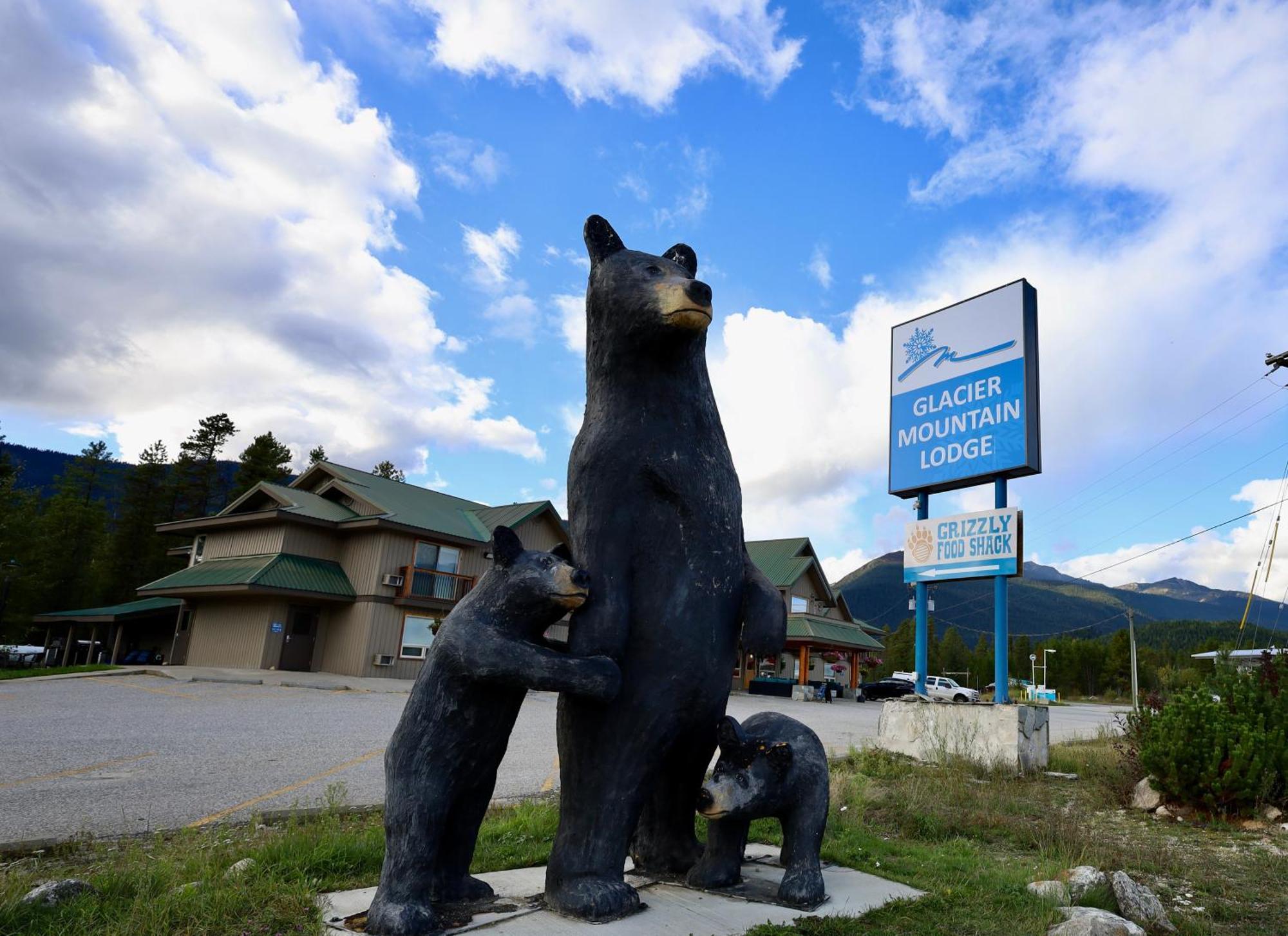 Glacier Mountain Lodge بلو ريفر المظهر الخارجي الصورة